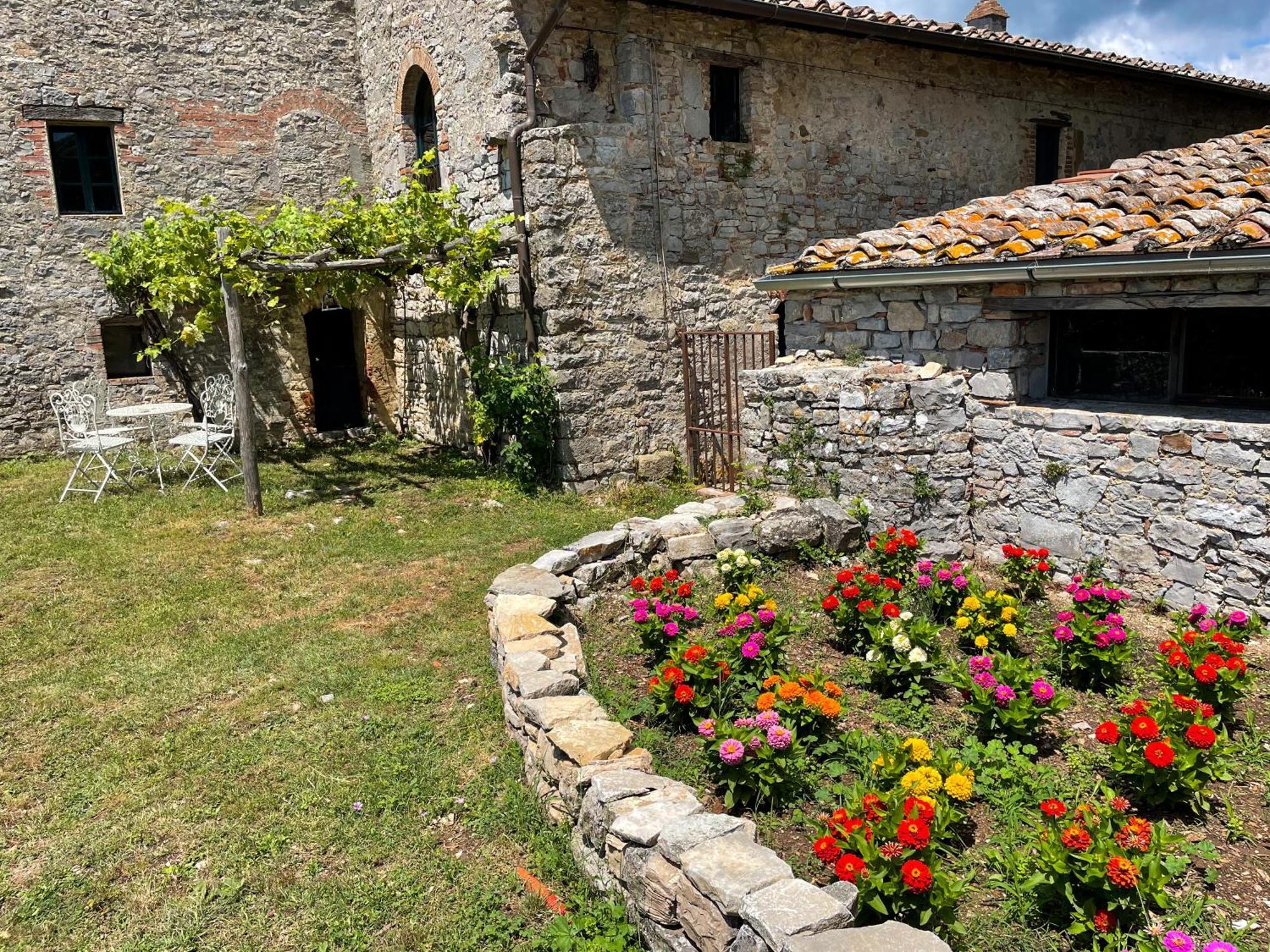 Agriturismo Cetamura Castelnuovo Berardenga Exteriér fotografie