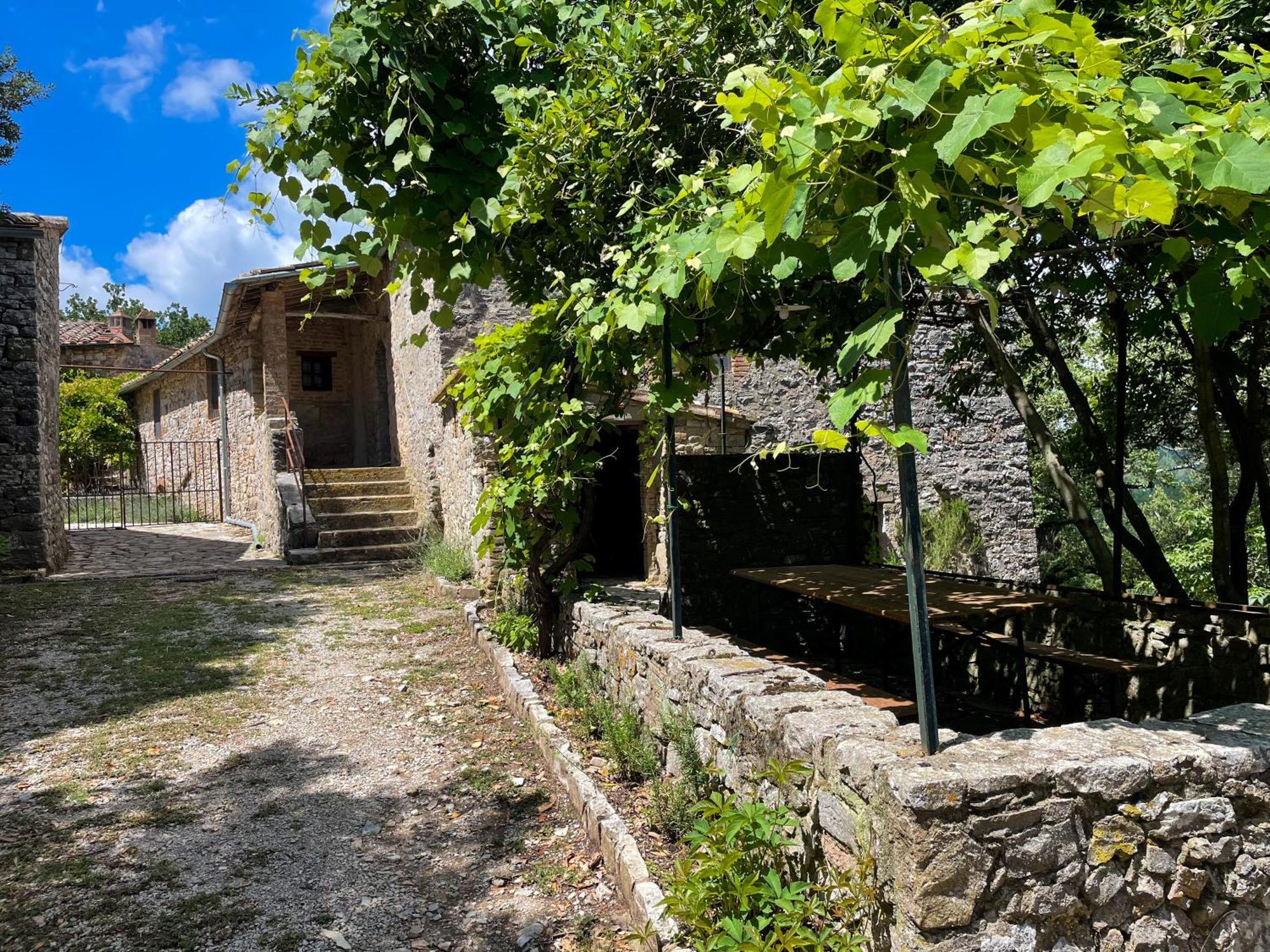 Agriturismo Cetamura Castelnuovo Berardenga Exteriér fotografie